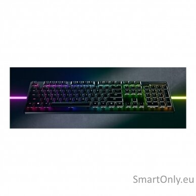 Razer Gaming Keyboard Deathstalker V2 Pro Gaming Keyboard Razer Chroma RGB backlighting with 16.8 million colors; Designed for long-term gaming; Purple switch RGB LED light US Wireless Black Optical Switch Bluetooth Wireless connection 1