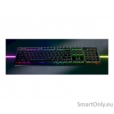 Razer Gaming Keyboard Deathstalker V2 Pro Gaming Keyboard Razer Chroma RGB backlighting with 16.8 million colors; Designed for long-term gaming; Purple switch RGB LED light US Wireless Black Optical Switch Bluetooth Wireless connection 2