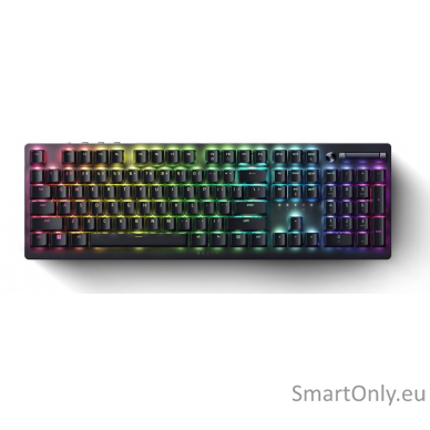 Razer Gaming Keyboard Deathstalker V2 Pro Gaming Keyboard Razer Chroma RGB backlighting with 16.8 million colors; Designed for long-term gaming; Purple switch RGB LED light US Wireless Black Optical Switch Bluetooth Wireless connection