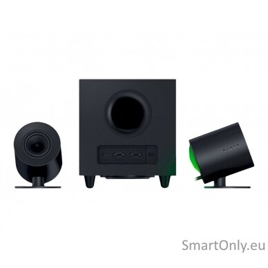 Razer Gaming Speakers with wired subwoofer  Nommo V2 - 2.1  Bluetooth, Black