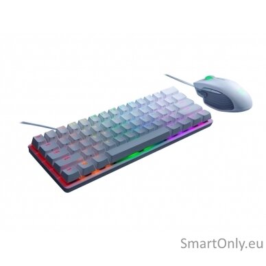 Razer Huntsman Mini 60% Gaming keyboard Optical Red Switch; Aluminum construction; Onboard memory and lighting presets RGB LED light US Wired 3