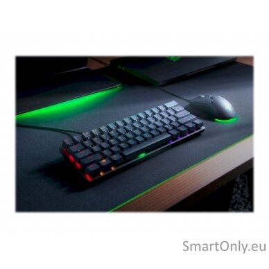 Razer Huntsman Mini 60% Gaming keyboard Opto-Mechanical Purple Switch RGB LED light NORD Wired 10