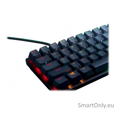 Razer Huntsman Mini 60% Gaming keyboard Opto-Mechanical Purple Switch RGB LED light NORD Wired 6