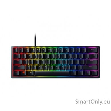 Razer Huntsman Mini 60% Gaming keyboard Opto-Mechanical RGB LED light NORD Wired 1