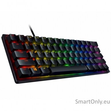 Razer Huntsman Mini 60% Gaming keyboard Opto-Mechanical RGB LED light RU Wired 1