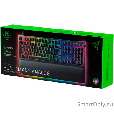 Razer Huntsman V2 Gaming keyboard Optical Analog Switch RGB LED light RU Wired 6