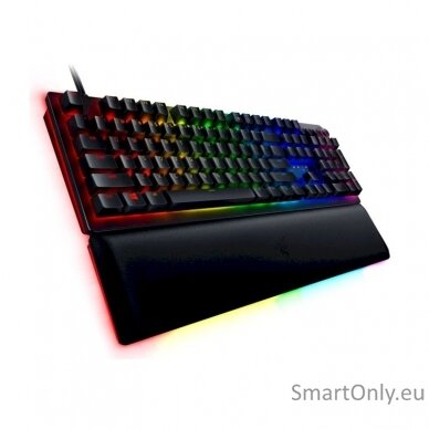 Razer Huntsman V2 Optical Gaming Keyboard Gaming keyboard Razer Chroma RGB customizable backlighting with 16.8 million color options; Razer HyperPolling Technology with up to true 8000 Hz polling rate; Fully programmable keys with on-the-fly macro recordi 1