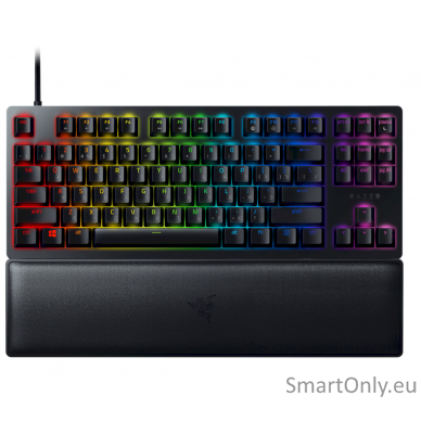 Razer Huntsman V2 Tenkeyless Gaming keyboard Optical Gaming Keyboard RGB LED light RU Wired Linear Red Switch