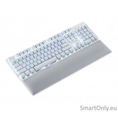 Razer Mechanical Keyboard Pro Type Ultra Mechanical Gaming Keyboard Ergonomic design with soft-touch coating; Soft leatherette wrist rest US Wireless/Wired White Wireless connection 5