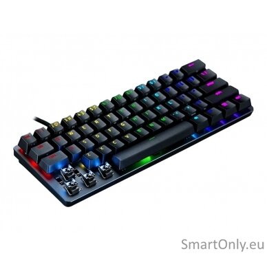 Razer Optical Gaming Keyboard Huntsman Mini 60% Gaming keyboard RGB LED light NORD Wired USB-C Black Analog Switch 1