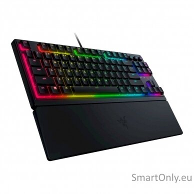 Razer Ornata V3 Tenkeyless Low-profile Keys; Razer Mecha-Membrane Switches; UV-coated Keycaps RGB LED light US Wired Black Mechanical Gaming keyboard 1