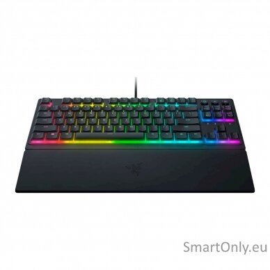 Razer Ornata V3 Tenkeyless Low-profile Keys; Razer Mecha-Membrane Switches; UV-coated Keycaps RGB LED light US Wired Black Mechanical Gaming keyboard 2