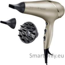 Remington Advanced Color Protect Hair Dryer | AC8605 | 2300 W | Number of temperature settings 3 | Ionic function | Diffuser nozzle | Gold