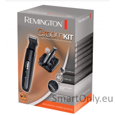 Remington Groom Kit Hair Clipper | PG6130 | Cordless | Number of length steps 5 | Black