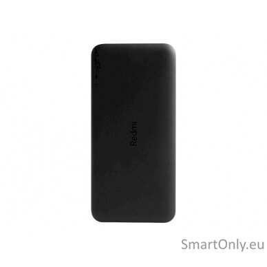 Redmi Fast Charge Power Bank 20000 mAh, Black, 18 W 2