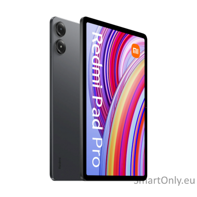 Redmi | Pad Pro | 12.1 " | Graphite Gray | IPS LCD | 1600 x 2560 pixels | Qualcomm | Snapdragon 7s Gen 2 | 8 GB | 256 GB | Wi-Fi | Front camera | 8 MP | Rear camera | 8 MP | Bluetooth | 5.2 | Android | 14 1