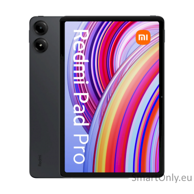 Redmi | Pad Pro | 12.1 " | Graphite Gray | IPS LCD | 1600 x 2560 pixels | Qualcomm | Snapdragon 7s Gen 2 | 8 GB | 256 GB | Wi-Fi | Front camera | 8 MP | Rear camera | 8 MP | Bluetooth | 5.2 | Android | 14