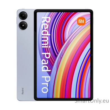 Redmi | Pad Pro | 12.1 " | Ocean Blue | IPS LCD | 1600 x 2560 pixels | Qualcomm | Snapdragon 7s Gen 2 | 8 GB | 256 GB | Wi-Fi | Front camera | 8 MP | Rear camera | 8 MP | Bluetooth | 5.2 | Android | 14