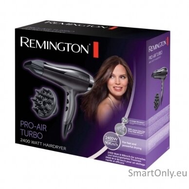 Remington D5220 Hair Dryer, Pro-Air Turbo, 2400 W Remington 1