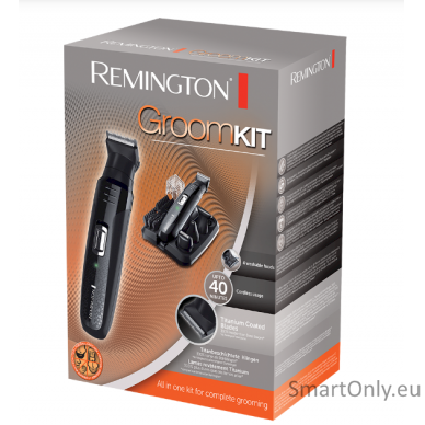 Remington Groom Kit Hair Clipper | PG6130 | Cordless | Number of length steps 5 | Black 1