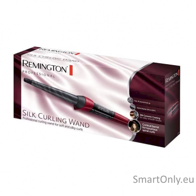 Remington | Hair Curler | CI96W1 | Ceramic heating system | Temperature (min) 120 °C | Temperature (max) 220 °C | Display Digital | Black/Red 2