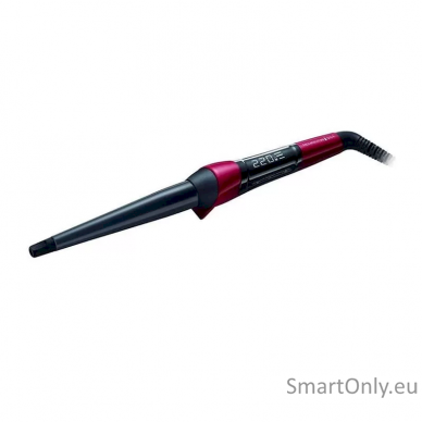 Remington | Hair Curler | CI96W1 | Ceramic heating system | Temperature (min) 120 °C | Temperature (max) 220 °C | Display Digital | Black/Red 1