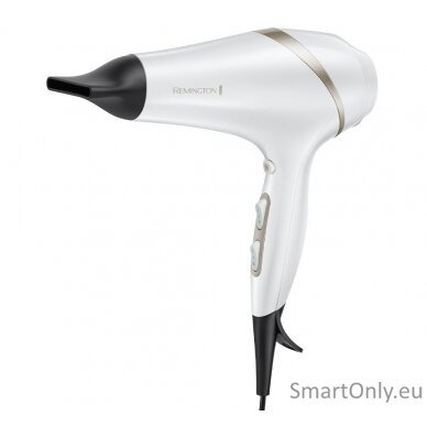 Remington | Hair dryer | AC8901 HYDRAlux | 2300 W | Number of temperature settings 3 | Ionic function | Diffuser nozzle | White 1