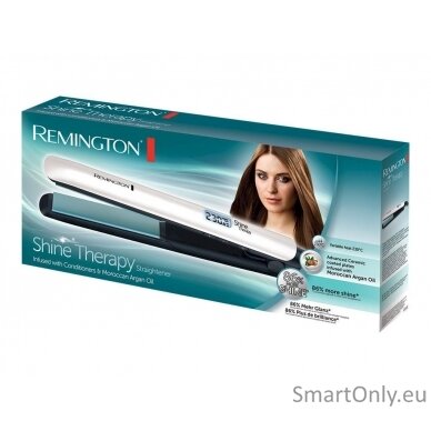 Remington Hair Straightener S8500 Shine Therapy Ceramic heating system, Display Yes, Temperature (max) 230 °C, Number of heating levels 9, Silver 3