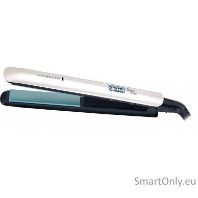 Remington Hair Straightener S8500 Shine Therapy Ceramic heating system, Display Yes, Temperature (max) 230 °C, Number of heating levels 9, Silver