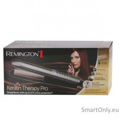 Remington Hair Straightener  S8590 Ceramic heating system, Black/ cream 2