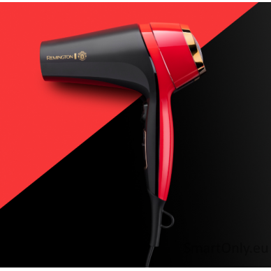 Remington Thermacare PRO 2400 Hair Dryer | D5755 | 2400 W | Number of temperature settings 3 | Ionic function | Diffuser nozzle | Black/Red 2