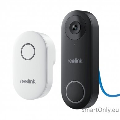 Reolink D340P Smart 2K+ Wired PoE Video Doorbell with Chime Reolink