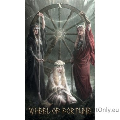 Runic Tarot Kit kortos ir knyga Lo Scarabeo 6