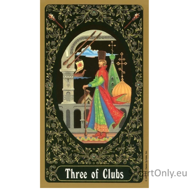 Russian Tarot of St Petersburg Taro kortos US Games Systems 3