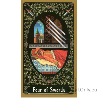 Russian Tarot of St Petersburg Taro kortos US Games Systems 4