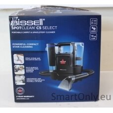 SALE OUT. Bissell SpotClean C5 Select Portable Carpet and Upholstery Cleaner, UNPACKED, USED, SCRATCHED,MISSING THE LIQVID BOTTLE | SpotClean C5 Select Portable Carpet and Upholstery Cleaner | 3928N | Corded operating | Handheld | Washing function | 400 W