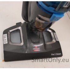 SALE OUT. Bissell Vac&Steam Steam Cleaner | Bissell | Vacuum and steam cleaner | Vac & Steam | Power 1600 W | Steam pressure Not Applicable. Works with Flash Heater Technology bar | Water tank capacity 0.4 L | Blue/Titanium | UNPACKED, USED, DIRTY, SCRATC