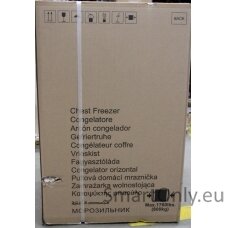 SALE OUT. Candy CCHH 100E Freezer, E, Chest, Free standing, Height 84.5 cm, Freezer net 97 L, White, DAMAGED PACKAGING, SCRATCHED ON TOP | Candy Freezer | CCHH 100E | Energy efficiency class E | Chest | Free standing | Height 84.5 cm | Total net capacity