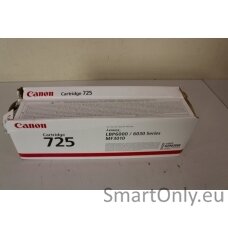 SALE OUT. Canon CRG-725, DAMAGED PACKAGING | Canon 725 | Toner Cartridge | Black | DAMAGED PACKAGING