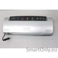 SALE OUT.  Caso Bar Vacuum sealer VC10 Power 110 W Temperature control Silver DAMAGED PACKAGING, SCRATCHED CORNER