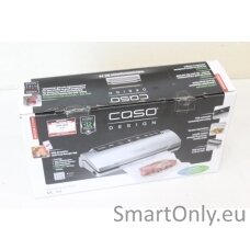 SALE OUT.  Caso Bar Vacuum sealer VC10 Power 110 W Temperature control Silver DAMAGED PACKAGING, SCRATCHED CORNER