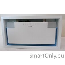 SALE OUT. CATA Hood GC DUAL A 45 XGWH/D Canopy, Energy efficiency class A, Width 45 cm, 820 m³/h, Touch control, LED, White glass, DAMAGED PACKAGING,DAMAGED FRAME,PAINT,FILTER