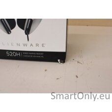 SALE OUT. Dell Alienware Wired Gaming Headset - AW520H (Lunar Light), UNPACKED, USED,  DAMAGED PACKAGING | Dell | Alienware Wired Gaming Headset | AW520H | Wired | Over-Ear | UNPACKED, USED,  DAMAGED PACKAGING | Noise canceling