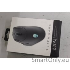 SALE OUT.  Dell | Gaming Mouse | AW620M | Wired/Wireless | Alienware Wireless Gaming Mouse | Dark Side of the Moon | USED AS DEMO, SCRATCHES ON BOTTOM