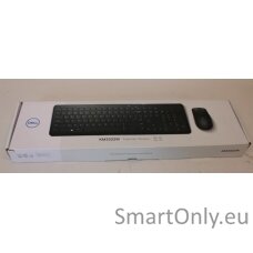 SALE OUT. Dell Keyboard and Mouse KM3322W Wireless US International, REFURBISHED | Dell Keyboard and Mouse | KM3322W | Keyboard and Mouse Set | Wireless | Batteries included | US | REFURBISHED | Black | Wireless connection