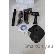 SALE OUT. DIGITUS 2D Bluetooth Barcode Scanner 200 scan/sec, with holder, UNPACKED, USED, SCRATCHED SCANNER SIDE AND TOP OF THE STAND | Digitus | 2D Bluetooth Barcode Scanner DA-81003 UNPACKED, USED, SCRATCHED SCANNER SIDE AND TOP OF THE STAND