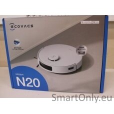 SALE OUT. Ecovacs DEEBOT N20 Floor Cleaning Robot with precise mapping and navigation technology (TrueMapping 2.0), OZMO mopping system, Whi | Ecovacs | Floor Cleaning Robot | DEEBOT N20 | Wet&Dry | Operating time (max) 300 min | 5200 mAh | Dust capacity