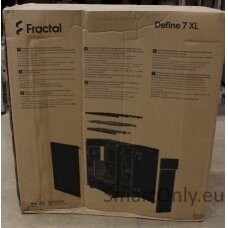 SALE OUT. Fractal Define 7 XL Black TG Dark Tint | Fractal Design | Define 7 XL TG Dark Tint | Side window | Black | E-ATX | DAMAGED PACKAGING, DENT ON SIDE | Power supply included No | ATX