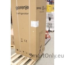 SALE OUT. Gorenje NRM8182MX Refrigerator, E, Free standing, Side by Side, Height 182 cm, Net Fridge 278 L, Net Freezer 149 L, Grey DAMAGED PACKAGING, SCRATCHED BOTTOM SIDE, DENT ON SIDE, SMALL DENT ON TOP RIGHT DOOR | Gorenje | Refrigerator | NRM8182MX |