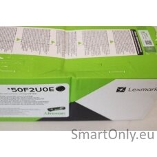 SALE OUT. Lexmark 50F2U0E Cartridge, Black/დაზიანებულია შეფუთვა, DAMAGED PACKAGING | Lexmark 50F2U0E | 502UE Ultra High Yield Corporate Cartridge (20k) | Cartridge | Black | DAMAGED PACKAGING